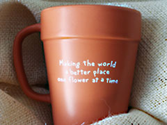 Gardeners coffee mug.